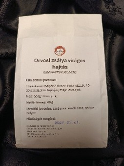 Orvosi zsálya virágos hajtás (Salviae officinalis herba)